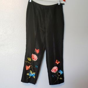 Yves Cossette Depeche Mode Size 12 Embroidered Sequined Silk